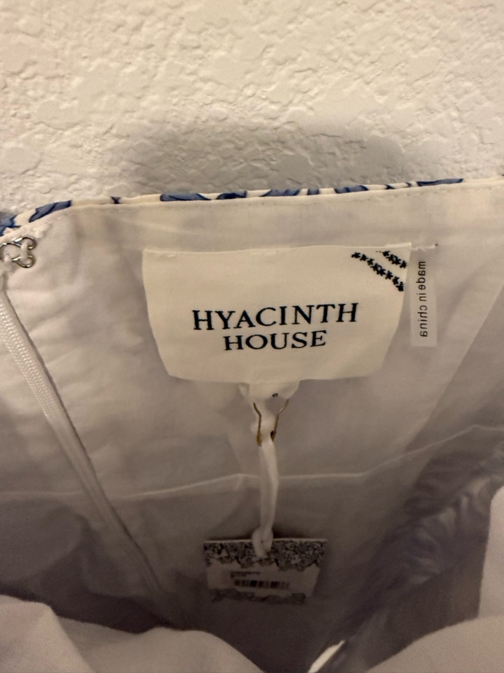 Hyacinth House Blue & White Volos Mini Dress - Picture 8 of 10